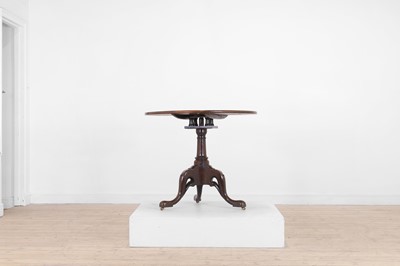 Lot 434 - A George II mahogany tripod table