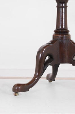 Lot 434 - A George II mahogany tripod table