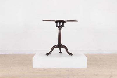 Lot 434 - A George II mahogany tripod table