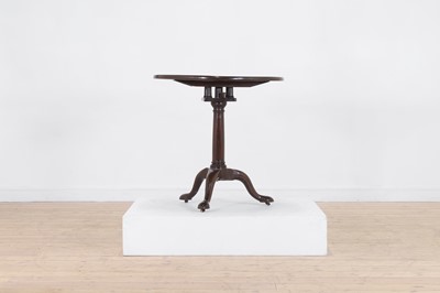 Lot 434 - A George II mahogany tripod table