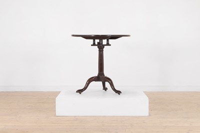 Lot 434 - A George II mahogany tripod table