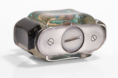 Lot 218 - A Dunhill 'Aquarium' lighter