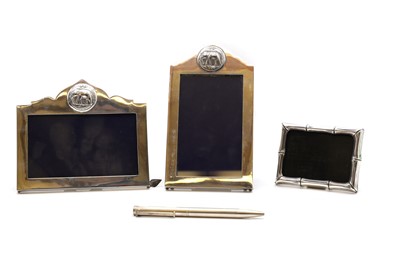 Lot 19 - A group of three silver photograph frames