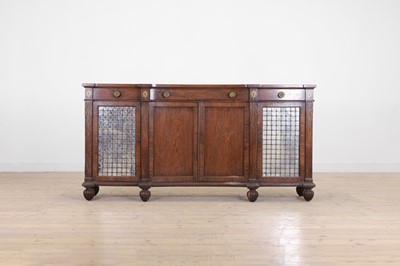 Lot 339 - A Regency rosewood side cabinet