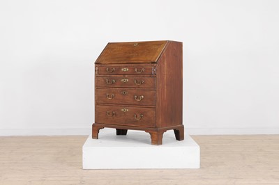 Lot 431 - A George III mahogany bureau