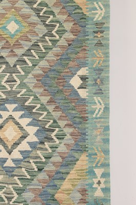 Lot 570 - A flat-weave wool kilim runner