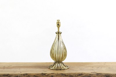 Lot 246 - A Barovier & Toso glass lamp base