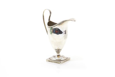 Lot 44 - George III silver cream jug