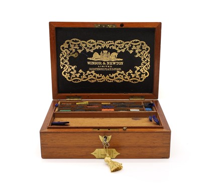 Lot 315 - A Winsor & Newton artist’s box