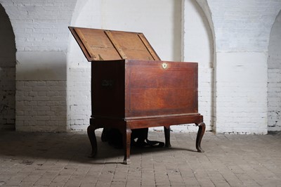 Lot 39 - A George I walnut chest on stand