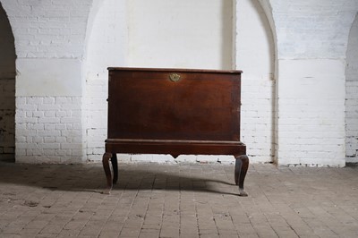 Lot 39 - A George I walnut chest on stand