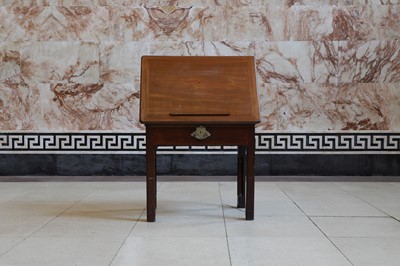 Lot 9 - A George II mahogany architect's table