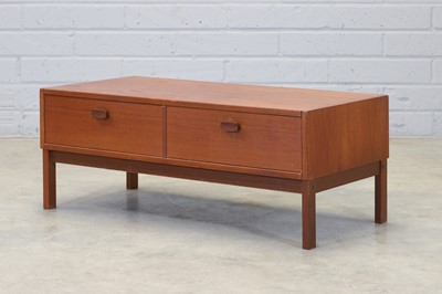 Lot 293 - A Swedish teak console