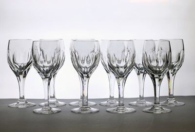 Lot 124 - A part suite of Thomas Webb 'Royal Yacht' pattern glasses