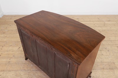 Lot 373 - A George III mahogany chest of drawers by Gillows of Lancaster