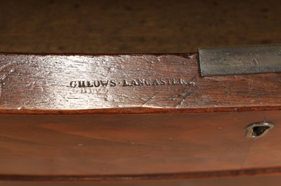 Lot 373 - A George III mahogany chest of drawers by Gillows of Lancaster