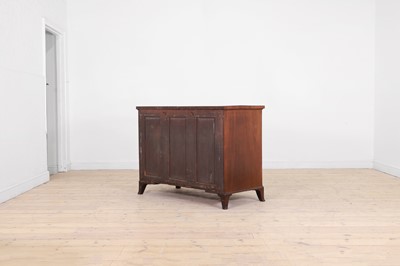 Lot 373 - A George III mahogany chest of drawers by Gillows of Lancaster