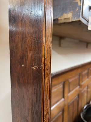 Lot 414 - A Victorian oak press chest