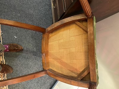 Lot 403 - A pair of Regency mahogany side chairs