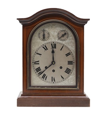 Lot 295 - An Edwardian musical bracket clock