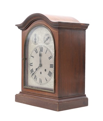Lot 295 - An Edwardian musical bracket clock