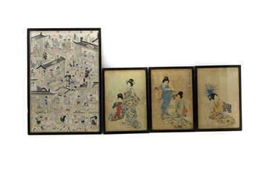 Lot 176 - A collection of Chinese and Japanese woodblock prints