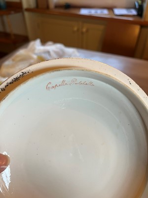 Lot 102 - A Derby porcelain botanical dessert service