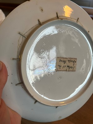 Lot 102 - A Derby porcelain botanical dessert service