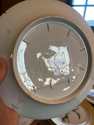 Lot 102 - A Derby porcelain botanical dessert service