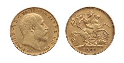 Lot 44 - Coins, Great Britain, Edward VII (1901-1910)