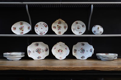 Lot 108 - A Coalport composite part service