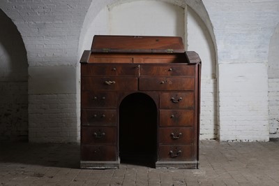 Lot 64 - A George III mahogany clerk's desk