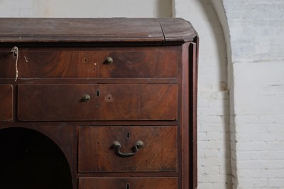 Lot 64 - A George III mahogany clerk's desk