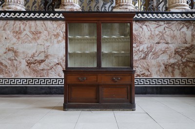 Lot 313 - A Holkham Estate oak cabinet