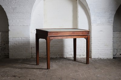 Lot 392 - A mahogany display cabinet