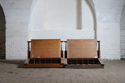 Lot 384 - A double postmaster's desk