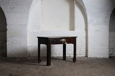 Lot 130 - A George III architect's table