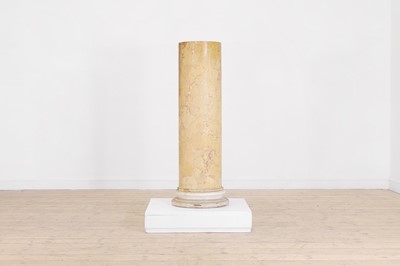 Lot 438 - A scagliola column