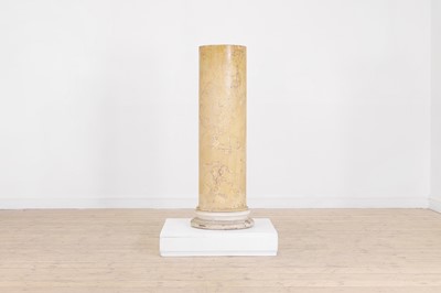 Lot 438 - A scagliola column