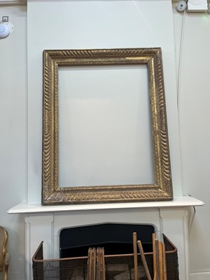 Lot 23 - A large giltwood picture frame