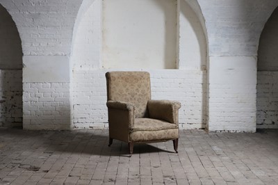 Lot 377 - An Edwardian armchair