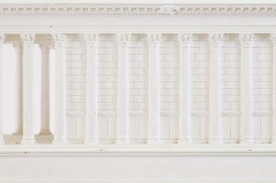 Lot 248 - A plaster of Paris model of Maison Carrée