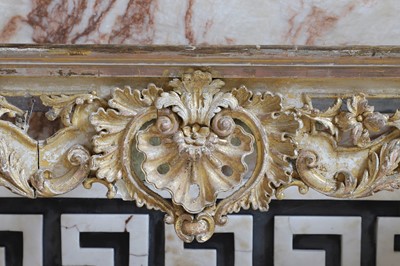 Lot 6 - A George II carved and gilt console table