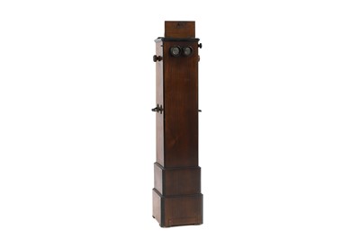 Lot 108 - A rosewood and ebonised stereoscopic viewer
