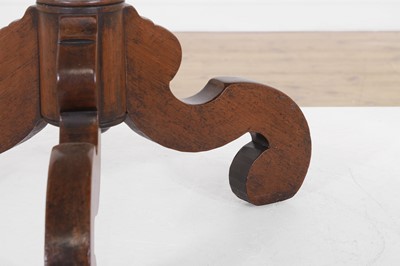 Lot 380 - A George II mahogany pillar-and-claw table