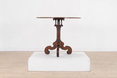 Lot 380 - A George II mahogany pillar-and-claw table