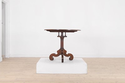 Lot 380 - A George II mahogany pillar-and-claw table