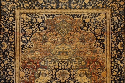 Lot 435 - A Persian wool rug