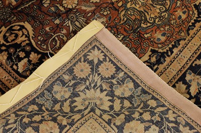 Lot 435 - A Persian wool rug