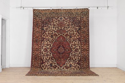 Lot 480 - A Persian wool carpet